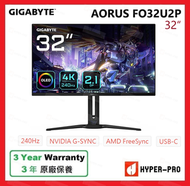 AORUS - FO32U2P 31.5" 4K OLED USB-C 電競 遊戲 顯示器