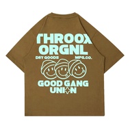 Throox Oversize T-Shirt || Oversize Tee Cotton Combed 30's Kezler Tanned