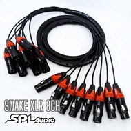 Audio Cable/Snake cable 8x XLR Female To XLR Male snake cable 8 Chanel SPLAudio Cable JAPAN STANDART