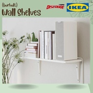 59x20 cm Aesthetic Nordic Wood Wall Shelf Rak Dinding Kayu