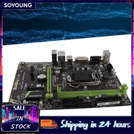 soyoung Bewinner LGA 1151 Motherboard  B150 Chipset Micro ATX Desktop Board with DDR4 2133MHz 32GB P