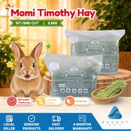 Momi Timothy Hay 1st & 2nd Cut 2.5kg - Premium Hay for Small Animals, Rabbits, Guinea Pigs & More