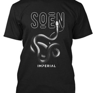 Men's cotton T-shirt Limited New Popular Soen Imperial Swedish Music Vintage Art Logo T Shirt S 4Xl