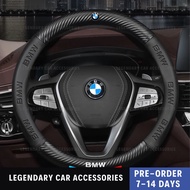 BMW X1 X2 X3 X4 X5 X6 X7 Leather Steering Wheel Cover Leather Steering Cover Car Accessories