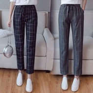 Plaid Tartan Pants/Women's Plaid Pants/Baggy pant motif