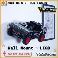 Wall Mount for Lego Technic AUDI RS Q E-TRON (42160) (2 in 1)