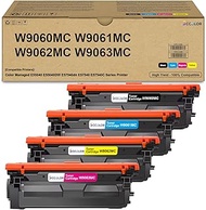High Yield W9060 W9060MC W9061MC W9062MC W9063MC Toner Cartridge Black Cyan Yellow Magenta Replaceme