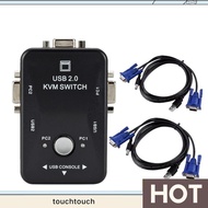 USB 2.0 KVM Switch KVM Manual Switch Switcher touchtouch.