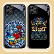 NC-43 Kingdom Hearts Game Kaca Glass Case For Realme C53 C31 C35 GT 6 Narzo N53 50A Prime