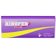 Rinofer chewale box 30 tablet