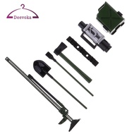 [deevoka] RC Crawler 1:10 Fuel Tank Winch Tools Set RC Truck Car Decorative Parts