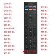 New Replace XRT136 Remote Control For Vizio TV D24F-F1 D43F-F1 D50F-F1 M50-E1 M55-E0 M65-E0 With App
