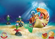 Playmobil 70098 Mermaid with Sea Snail Gondola Figure เพลย์โมบิล เมอร์เมด เมอร์เมดและบัลลังก์หอยมุก
