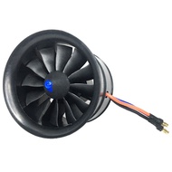 EDF 70mm 2300KV 6S 12 Blades RC Fan Propeller with Brushless Motor for RC JET Airplane Drone Model S