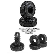 JConcepts Ruptures 1.9" Complete Set Of 4 Rock Crawler Tires (Green) 3053-02