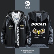 DUCATI DUCATI Customized LOGO Motorcycle LOGO Clothes Overalls Jacket Cardigan Casual Jacket Men Jac