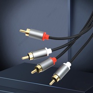 Gold-Plated 2Rca To 2 Rca Male To Male Rca Audio Cable Amplifier Audio Cable 1M 2M 3M For Home Theat