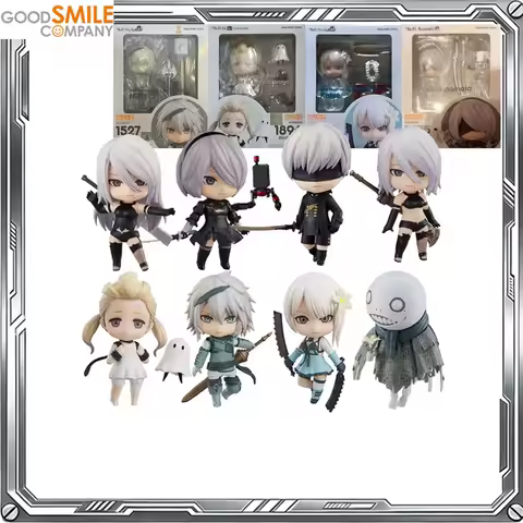 Good Smile Original Nendoroid NieR:Automata Anime 2B Nier Kaine A2 9S Emil Action Figures Toys Boys 