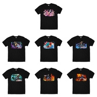 ONE PIECE Series 3 T-Shirt Singapore 3-5 Days Delivery) Black Front Print Crafter Tee Anime Manga (K