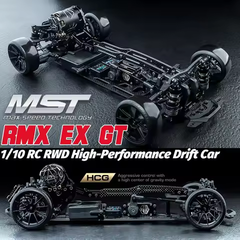 MST 532212 RMX EX GT RWD 1/10 RC Electric Remote Control Model Car Drift Racing KIT Empty Frame Adul