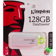 baru!! flashdisk kingston 128gb usb 3.0 data traveler g4 dtig4/128g