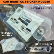 Car Road Tax Sticker Holder RFID TNG Tag Puspakom Holder Van Lorry Bus Accessories Pemegang Road Tax