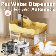 AP AIMAYAPET Elegant Ash-Color Automatic Cat Water Fountain, Ultra Quiet Circulating, Intelligent Fl