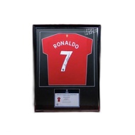 Cristiano Ronaldo #7 Man Utd Home Jersey 2021/2022 MU FC 21/22 Seragam Kandang MUFC Signed Authentic