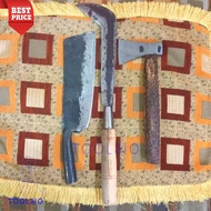 Golok Kapak Bendo 3 PCS - Alat Potong Pohon Kayu - Arit Bedog Semak - Caluk - Arit Px - Golok Full g