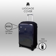 Mika | Transparent MIKA SUITcase COVER LUGGAGE COVER AMERICAN TOURISTER CURIO EXPAND SUITcase CABIN 