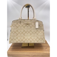 COACH LILLIE CARRYALL IN SIGNATURE CANVAS 91495