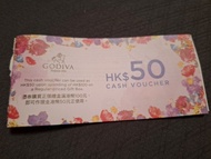 Godiva禮盒coupon$22一張(包平郵)