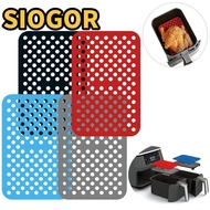 SIOGOR Air Fryer Mat Rectangle Soft Oven For Ninja DZ201 Foodi for Ninja Foodi DZ201