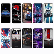 for 3c Vivo Y78 Y81 Y81S Y85 Y1820 Y91i Y91 Y91C Y95 Y93 NS48 nissan gtr tuning Fashionable soft bla