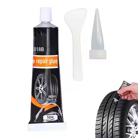 Tire Cement Glue 50ml Tire Rubber Strong Glue Auto Tire Repair Glue for Side Bonding or Tire Leakage