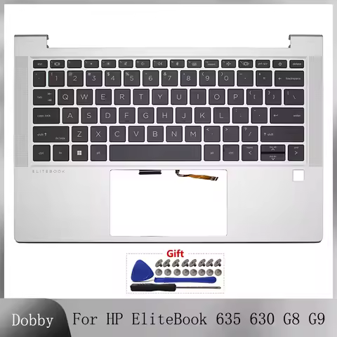 New Original US Keyboard For HP EliteBook 630 G8 G9 635 G8 G9 Laptop Palmrest Upper Cover Case Keybo