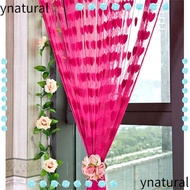 YNATURAL Line Curtain String Curtain Heart-shaped DIY Decoration Cord Curtain
