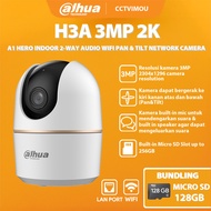 Dahua H3A 3MP 2K A1 HERO INDOOR 2-WAY AUDIO WIFI PAN & TILT NETWORK CAMERA FREE MICRO SD 128GB