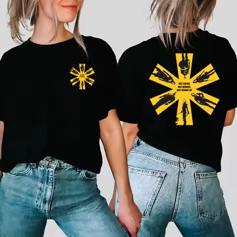 Thunder-bolts Movie Inspired Shirt Not Super Not Heros Not Giving Up Bucky Barnes Shirt Yelena Belov