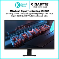 Gigabyte GS27QA Gaming Monitor | 27" IPS / 110% sRGB / 2560 x 1440 (QHD) / 180Hz / 1ms | HDMI + DP |