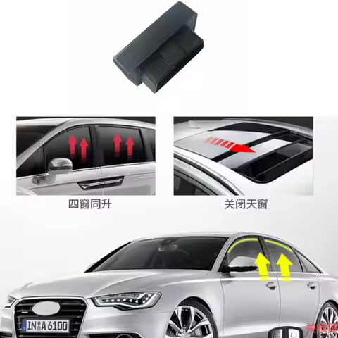 Auto Glass Remote Controller Device OBD Plug and Play Window Closer Module For Audi A4 B8 Q3 8u Q5 8