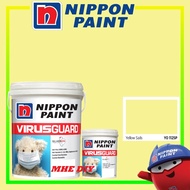 NIPPON PAINT 5L YO 1125 P YELLOW SAILS Interior Smooth Sheen / Matt Finish Paint Cat Dinding Dalam R