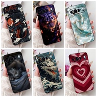 For Google Pixel 9 Pro Casing GR83Y GEC77 Case Cool Dragon Carp Cartoon Soft Silicone Phone Cover Fo