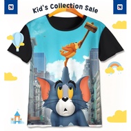 Tom & Jerry Kids T-Shirt v5 Cute Tom & Jerry Cartoon Animation Film for Children 3D Printing for Age