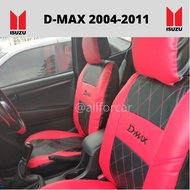 เบาะรถยนต์ isuzu หุ้มเบาะ D-max  2003-2011 ลาย VIP วีไอพี หุ้มเบาะรถยนต์ หุ้มเบาะดีแม็ก ตัดตรงรุ่น d-max เก่า (คู่หน้า) เบาะหนัง dmax ดีแมก ตัดเย็บสวย แนบกระชับ เบาะdmax หนังหุ้มเบาะd-max ที่หุ้มเบาะ Dmax ชุดหุ้มเบาะรถIsuzu isuzu อิซูซุ