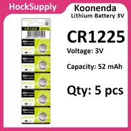 [5pcs] Koonenda CR1225 Battery Lithium Battery 3V 1225 [FAST SHIP OUT]