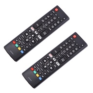 2x New Smart Tv Remote Control For Lg Akb75095307 Lcd Led Hdtv Tvs Lj &amp; Uj Serie