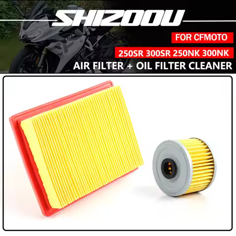 CF 250SR 300SR 250NK 300NK Motorcycle Air Filter Kit with Oil Cell for CF250 - Compatible Accessorie