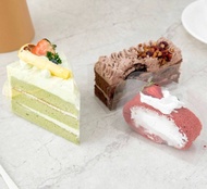 Ready Stock in MSIA!!! Slice Cake Swiss Roll Tranparent Holder/6~8inch Cake/Semicircle Slice Cake Box/Bekas Kek Potong