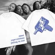 Boxy Cutting no na Songs Edition T-Shirt - White